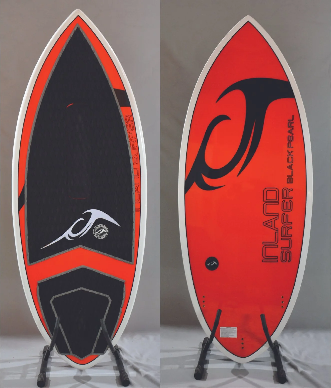 サーフィンスターターキットQuatersurfbord for Yuming INLAND SURFER SKIM BOARD ( BLACK PEARL PRO SHUV ) — Inland Surfer サーフィン・ボディボード